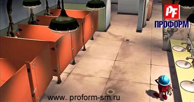 сантехнические перегородки для детских садов