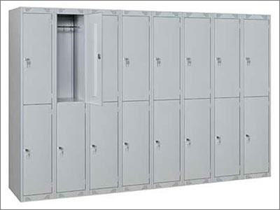 Модульные металлические шкафчики для раздевалок серии ПФМ-М №5