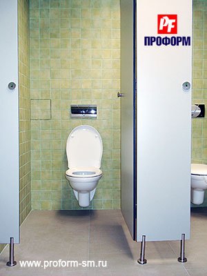 сантехнические перегородки для санузлов из пластика