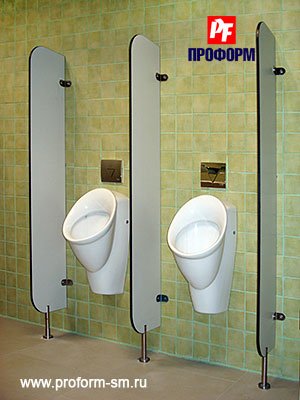 сантехнические перегородки для санузлов из пластика