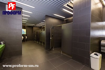 размер помещения общественного туалета