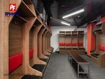 Шкафы в раздевалку хоккеистов - выбор мебели для хоккейной команды